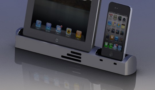 Duplex Billet Dock for your iPad and iPhone